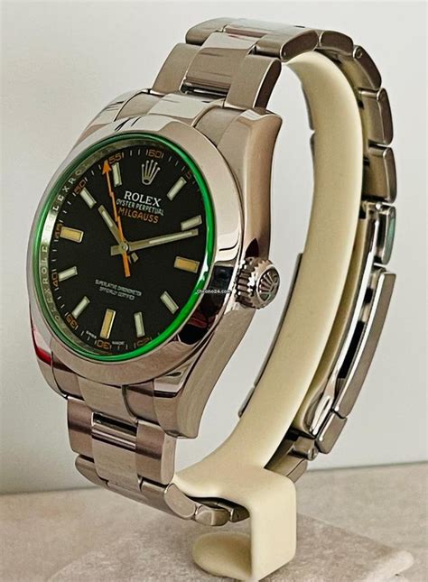 rolex milgauss vetro verde opinioni|Acquista Rolex Milgauss su Chrono24.